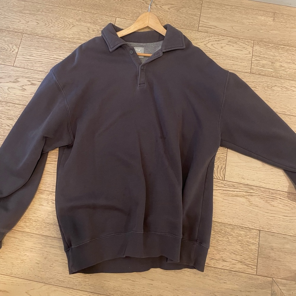 TNA cozy dad sweater